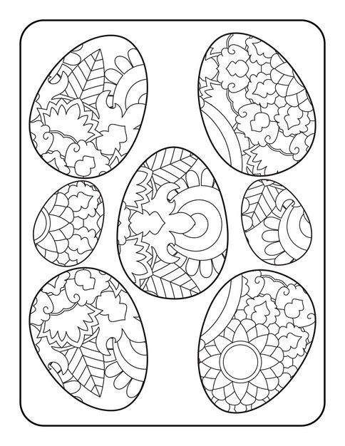 Ostereier Malvorlagen Osterhasen Malvorlagen Ostern Malvorlagen für Erwachsene und Kinder