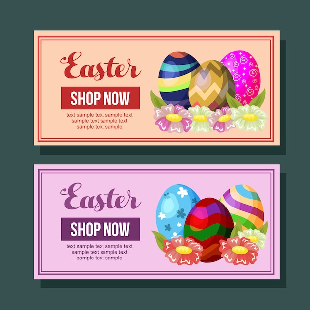 Ostern promo laub ei saisonal