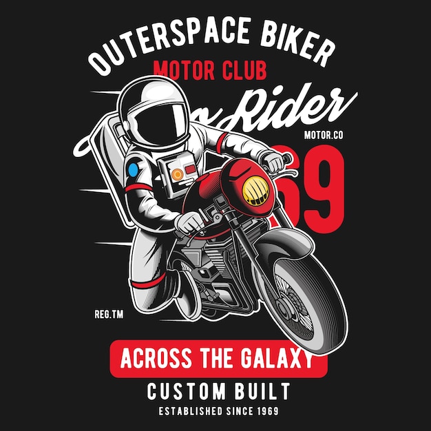 Outerspace biker