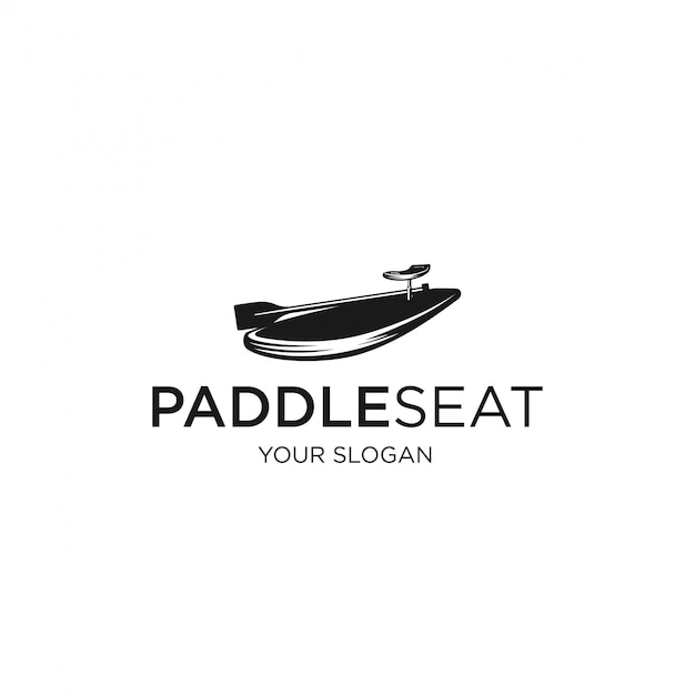 Paddelsitz silhouette logo