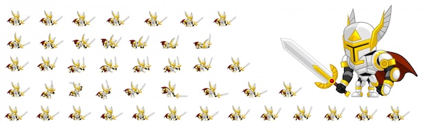 Paladin spiel sprites