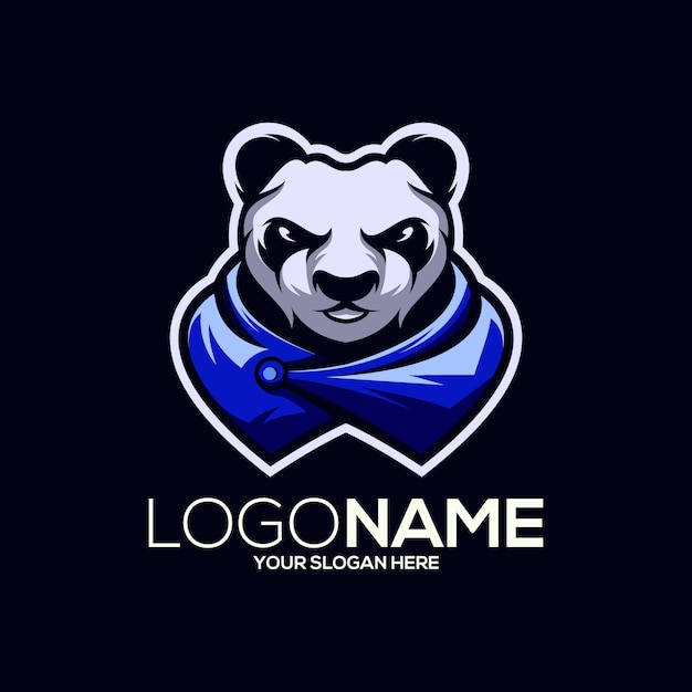 Panda logo design