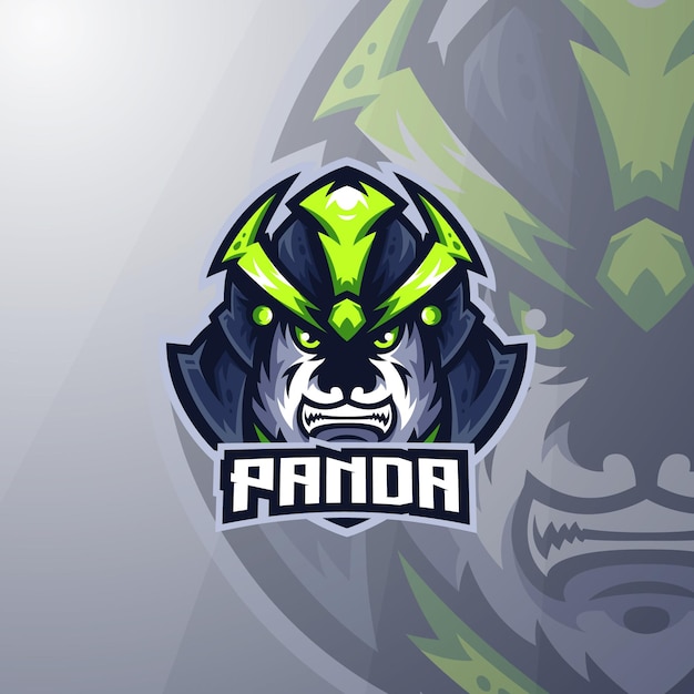 Vektor panda-logo-design