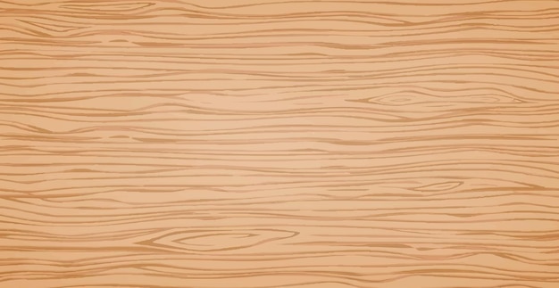 Panoramische Textur aus hellem Holz mit Knoten Vektor