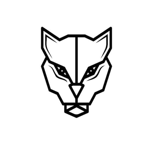 Panther-kopf-logo-symbol-vektor-design