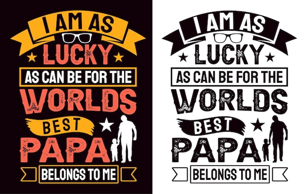 Vektor papa-t-shirt-design,