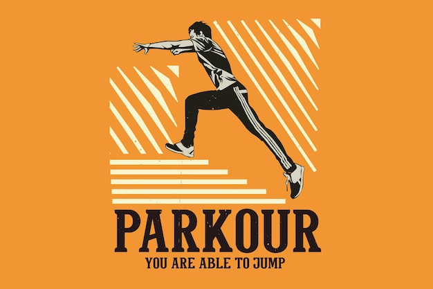 Parkour können sie design springen