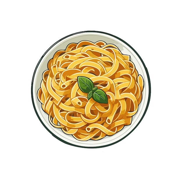 Vektor pasta ai erzeugtes bild