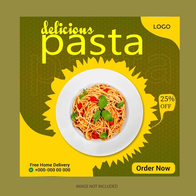 Vektor pasta fettuccine bolognese mit tomatensauce und weißer schüssel