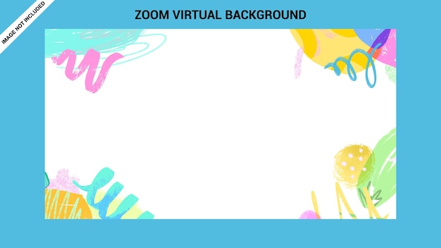 Pastell-Abstrakt-Zoom-Hintergrund