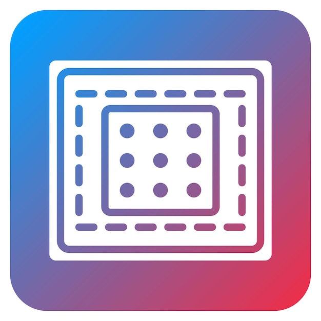 Patch-Icon-Vektorbild kann zum Crafting verwendet werden