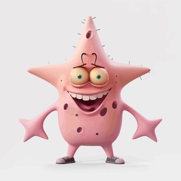 Vektor patrick_star_charakter_aus_fernseh-serie