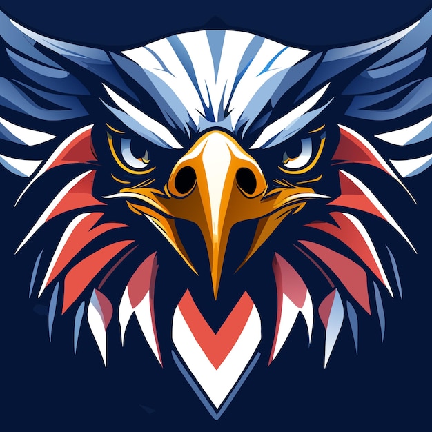 Patriotic Eagle-Sammlung in Vektor