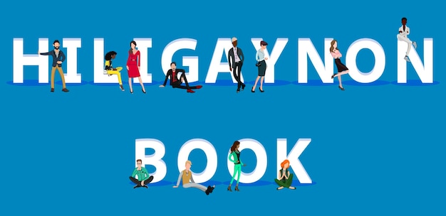 People on Hiligaynon Book for Web Mobile App-Präsentationen