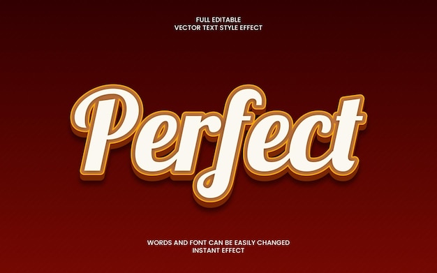Perfekter Text-Effekt
