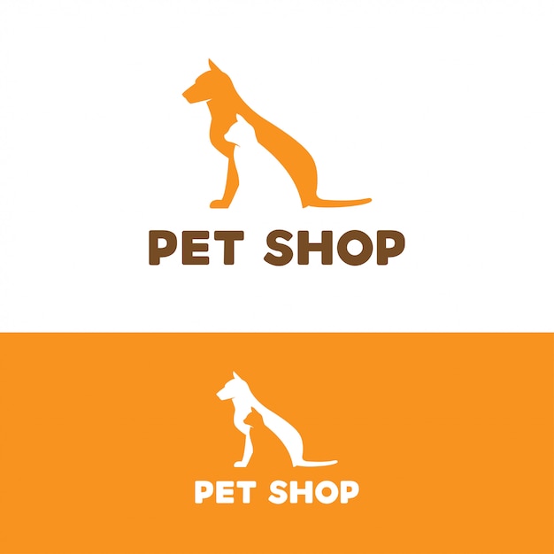 Vektor pet shop logo