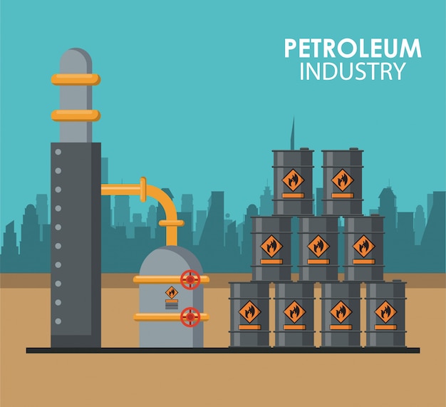 Petroleum-industrie-poster