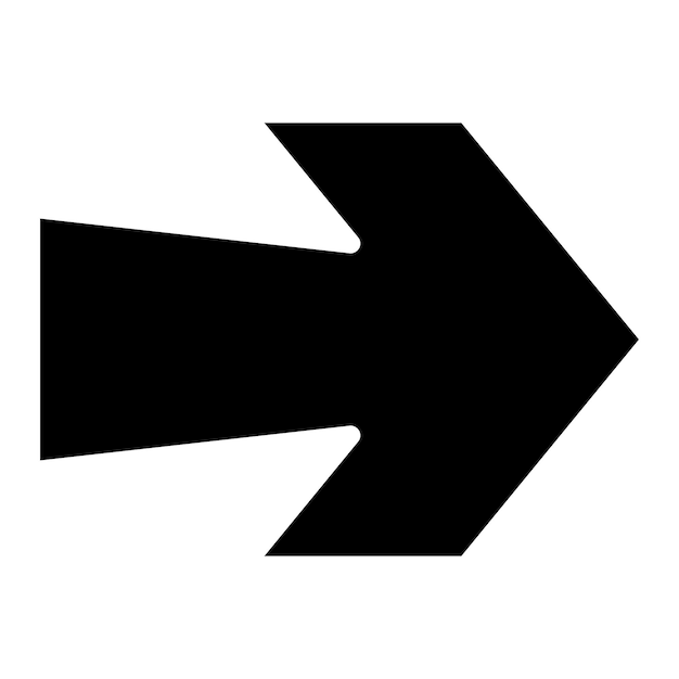 Pfeil-Icon-Design und Illustrationsdesign