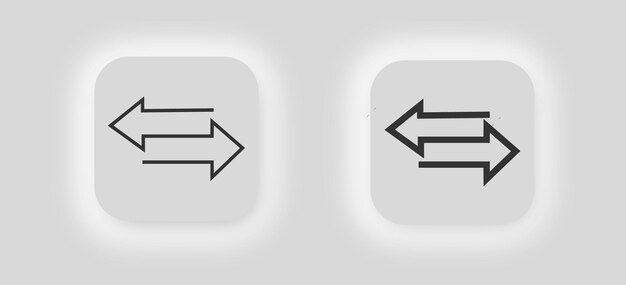 Pfeilsymbol übertragen Umkehrsymbol Doppeltes Gegenteil