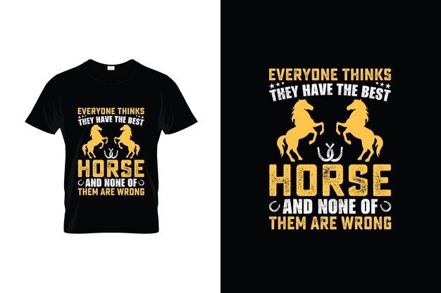 Pferd TShirt Design oder Pferd Poster Design Pferd Zitate Pferd Typografie