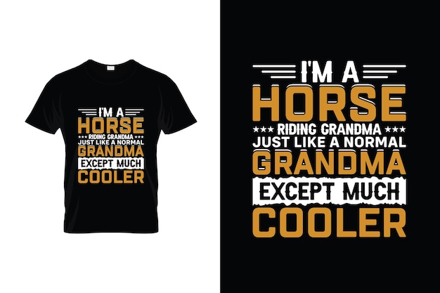 Pferd tshirt design oder pferd poster design pferd zitate pferd typografie