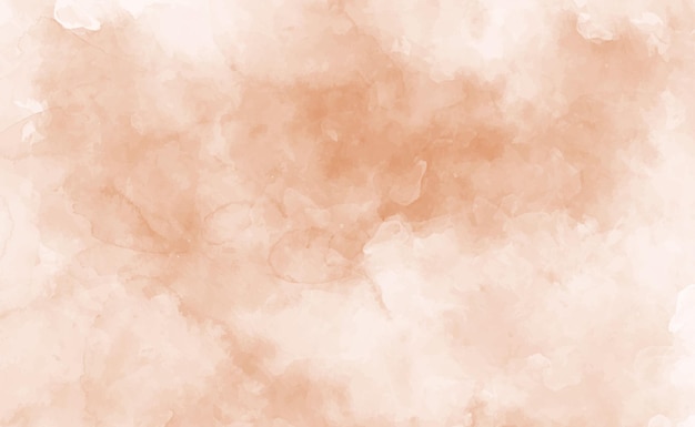 Vektor pfirsich abstrakt aquarell textur hintergrund vektor beige aquarellmuster