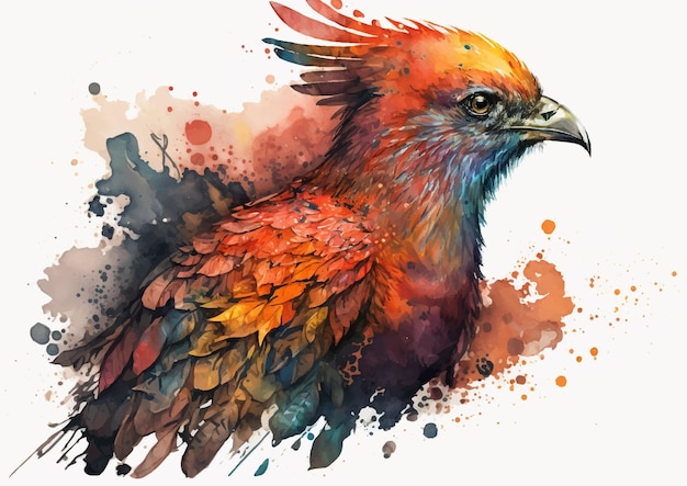 Phoenix art, um sie zu inspirieren und zu motivieren