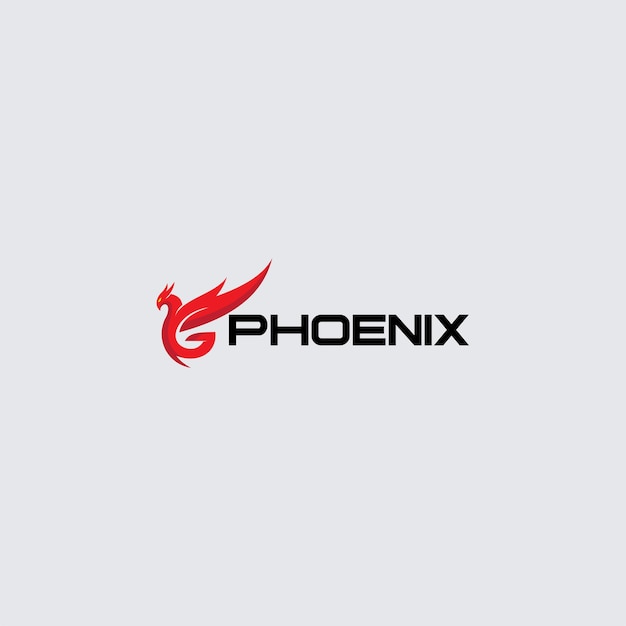 Phönix-logo-design-vorlage