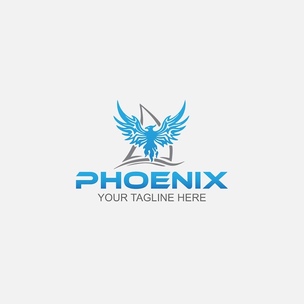 Phönix-logo-konzeptdesign