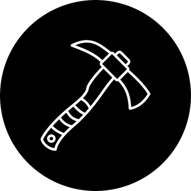 Vektor pickaxe-symbol