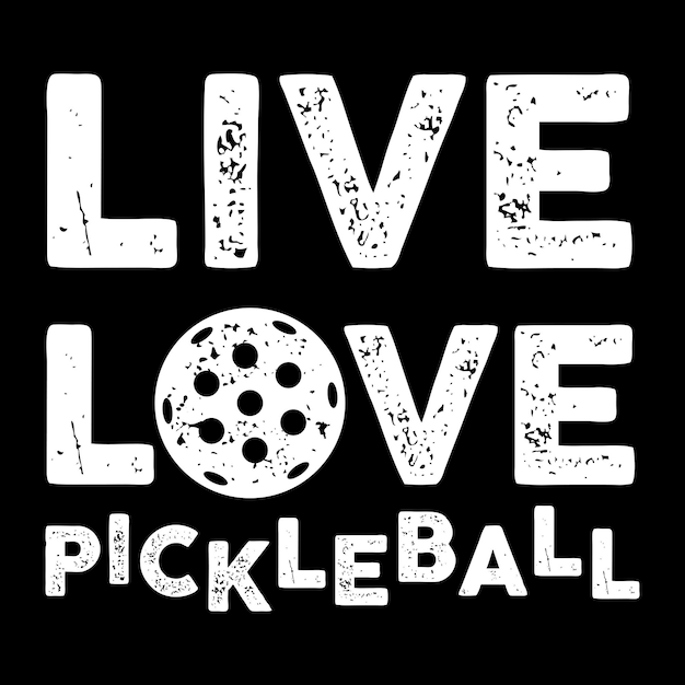 Vektor pickleball-t-shirt-designs, vektor