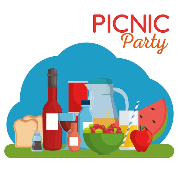 Picknick-party-poster