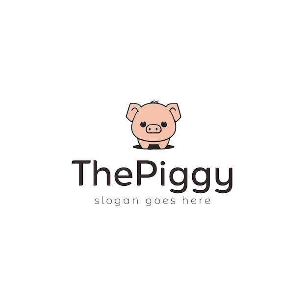 Pig Vector-Logo-Design