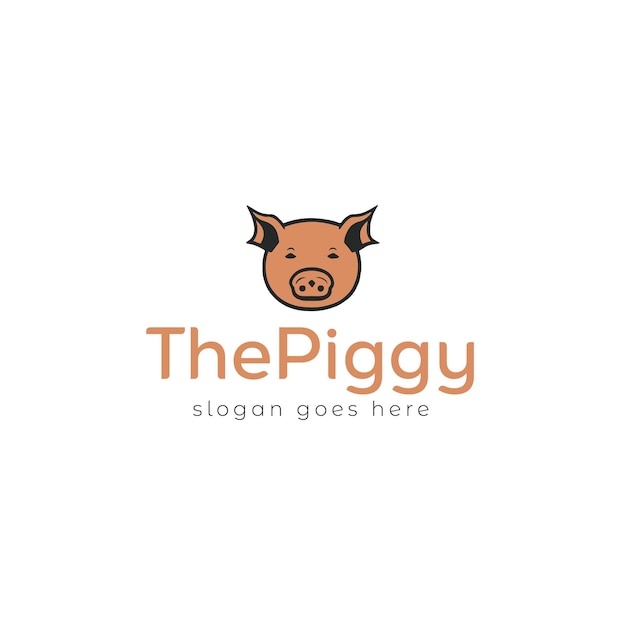 Pig Vector-Logo-Design