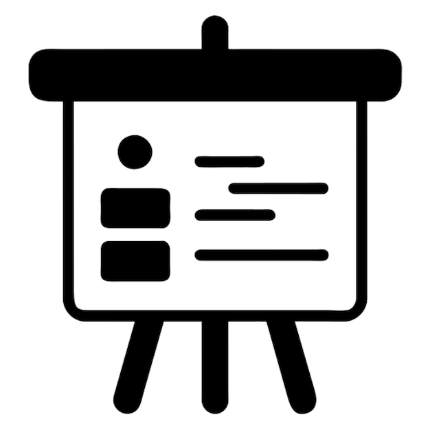 Piktogramm der Tafel