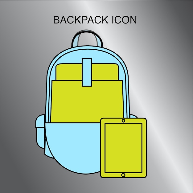 Piktogramme Rucksack