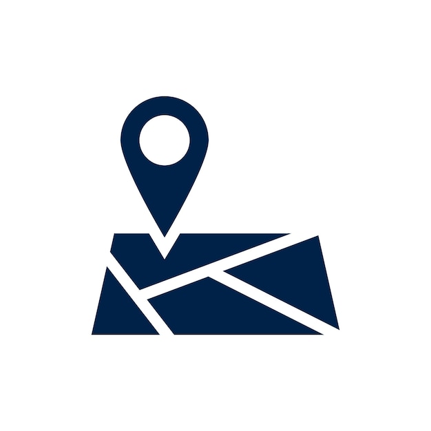 Vektor pin-punkt-icon-locator-symbol-logo-illustration