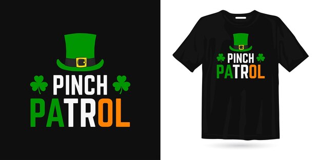 Pinch petrol st. patrick's day t-shirt-design