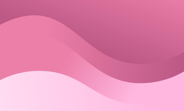 Pink Wave Gradient abstraktes Design-Hintergrund
