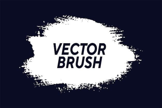 Vektor pinselstrich-spritzer-grunge-textur-vektor