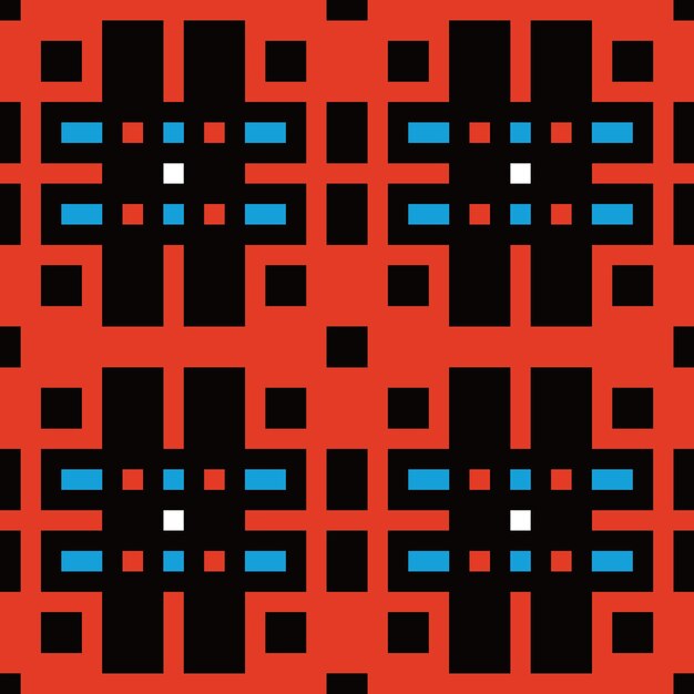 pixel-art nahtloses Muster