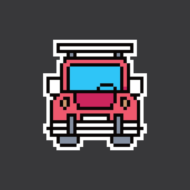 Pixel-Art-Retro-Animation-Sprite-Design