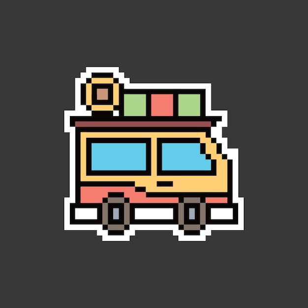 Pixel-Art-Retro-Animation-Sprite-Design