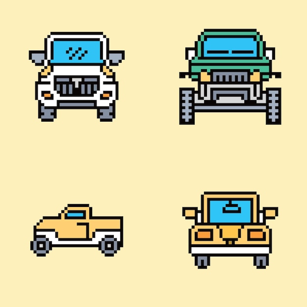 Pixel Art Vintage Ästhetik Retro-Sprite-Design