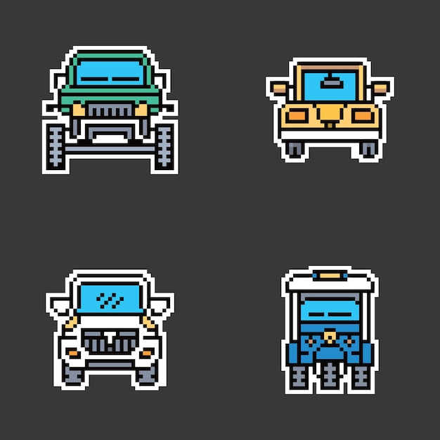 Pixel Art Vintage Ästhetik Retro-Sprite-Design