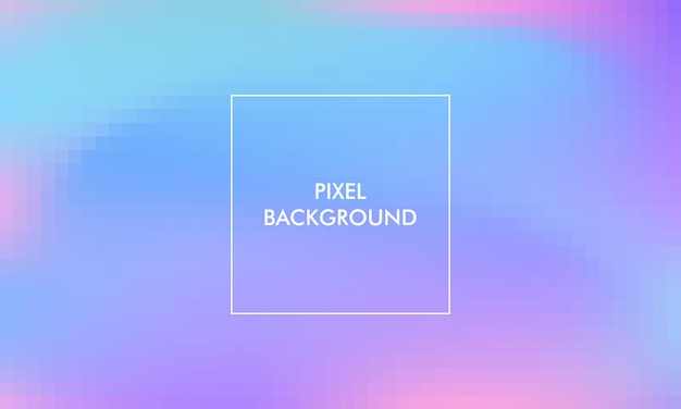 Pixel-Gradient-Textur abstrakter Hintergrund mit blauer weißer brauner Pastellfarbe