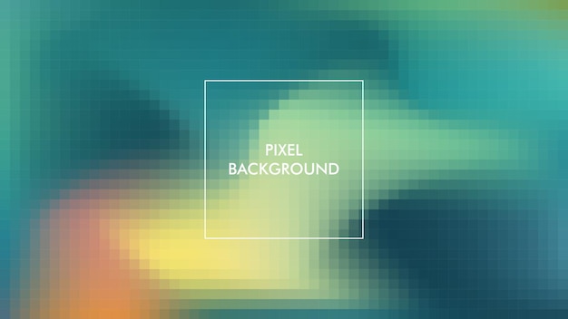 Pixelated Abstract Background mit digitaler Textur für modernes Design und kreative Projekte