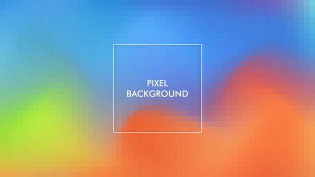 Pixelated Abstract Background mit digitaler Textur für modernes Design und kreative Projekte