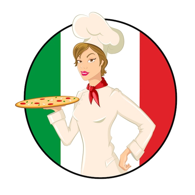 Pizza frau