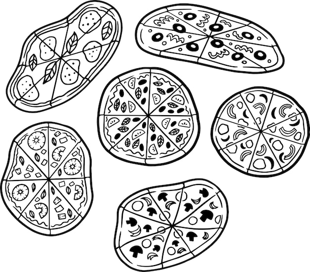 Pizza illustriert